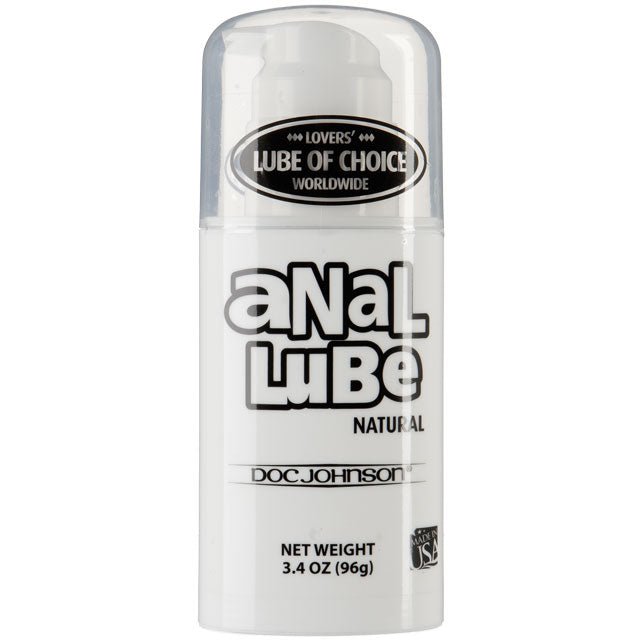 Anal Lube Natural 3.4oz Mega Pump - Royal Sins