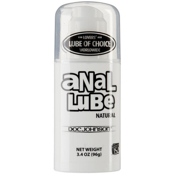 Anal Lube Natural 3.4oz Mega Pump - Royal Sins