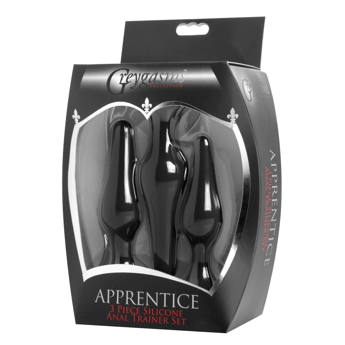 Apprentice 3 Piece Silicone Anal Trainer Set - Royal Sins