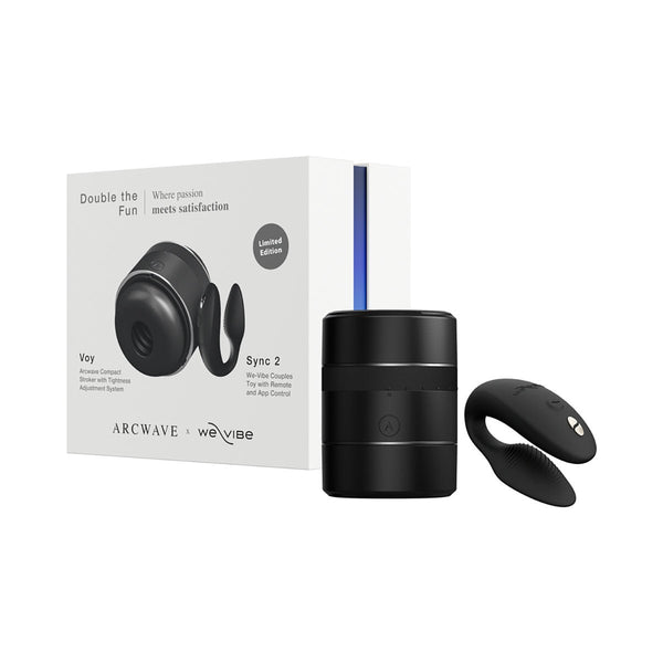 Arcwave Double the Fun - Voy + We - Vibe Sync 2 Black - Royal Sins