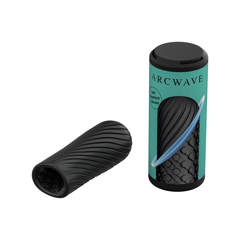 Arcwave Ghost Reversible Silicone Stroker Black - Royal Sins