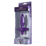 Aria Vibrating Silicone Anal Plug - Small - Royal Sins