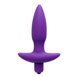 Aria Vibrating Silicone Anal Plug - Small - Royal Sins