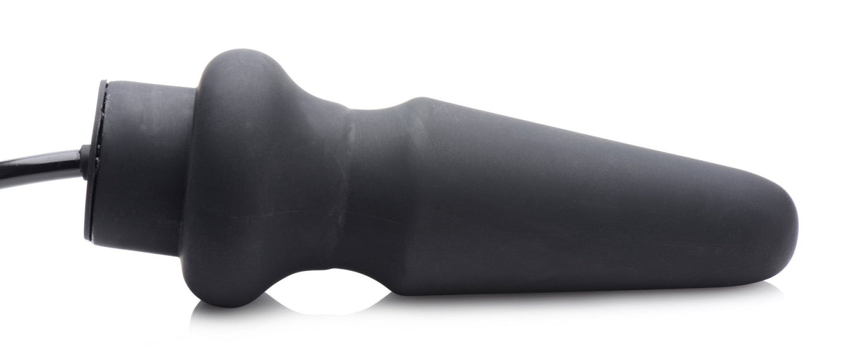 Ass - Pand Large Inflatable Silicone Anal Plug - Royal Sins