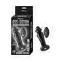 Ass - Sation Remote Vibrating Metal Anal Lover Black - Royal Sins