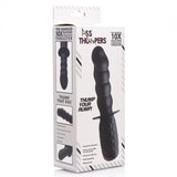 Ass Thumpers The Handler 10x Silicone Vibrating Thruster - Royal Sins