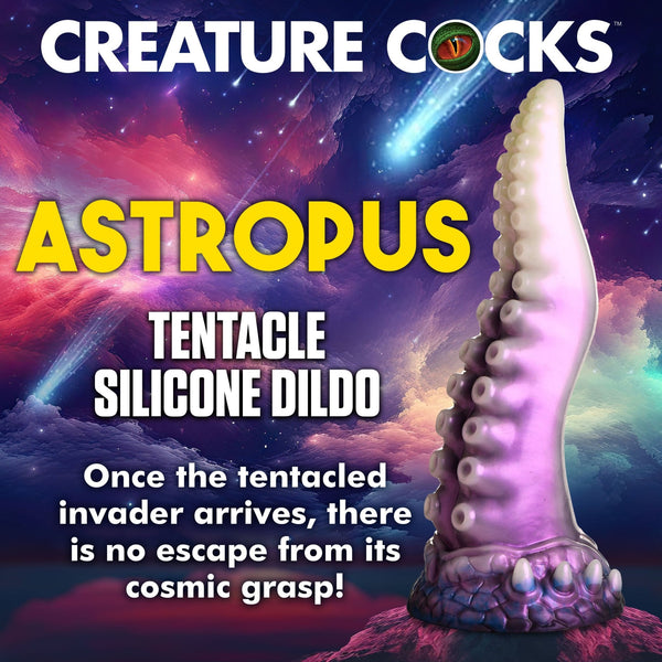 Astropus Tentacle Silicone Dildo - Royal Sins