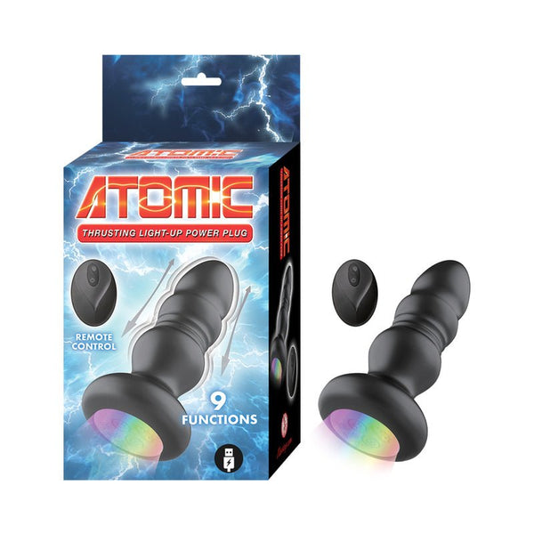 Atomic Thrusting Light - Up Power Plug Black - Royal Sins
