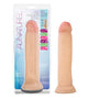 Au Naturel 9.5 in. Magnum Dong Posable Dual Density Dildo Beige - Royal Sins