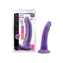 Au Naturel Bold Jack 7 in. Posable Dual Density Dildo Purple - Royal Sins