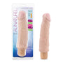 Au Naturel Home Wrecker 9.5 in. Dual Density Vibrating Dildo Beige - Royal Sins