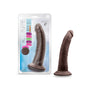 Au Naturel Jack 7 in. Posable Dual Density Dildo Brown - Royal Sins