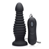 Auto Thruster Vibrating Silicone Anal Plug - Royal Sins