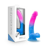 Avant Chasing Sunsets 7.75 in. Silicone Dildo with Balls Mermaid - Royal Sins