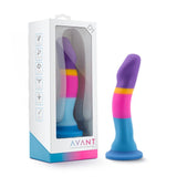Avant D1 Hot 'n' Cool 7.5 in. Silicone Dildo - Royal Sins