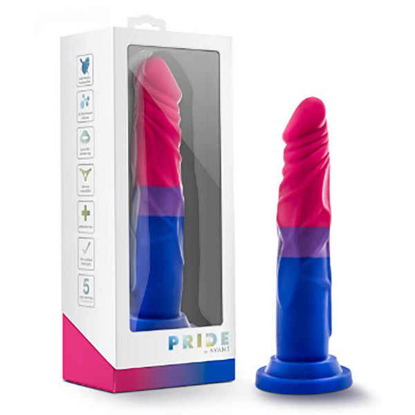 Avant Pride P8 Love 7.5 in. Silicone Dildo - Royal Sins