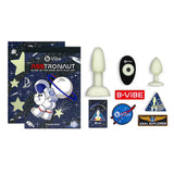 B - Vibe ASStronaut Glow - in - the - Dark Butt Play Set - Royal Sins