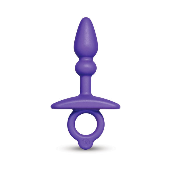 b - Vibe Butties Dart Silicone Anal Plug - Royal Sins