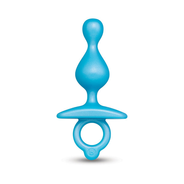 b - Vibe Butties Pop Beaded Silicone Plug - Royal Sins