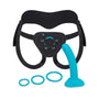 b - Vibe Every Body Strap - On Harness Set with 6 in. Silicone Dildo Peg - Royal Sins
