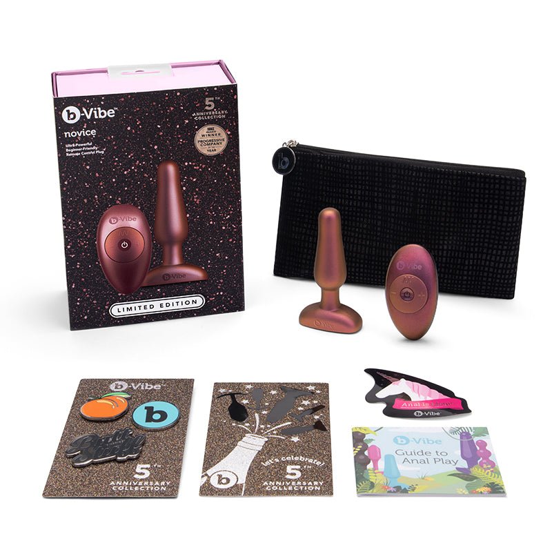 b - Vibe Novice Plug Galaxy Plum - Royal Sins