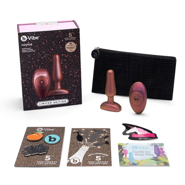 b - Vibe Novice Plug Galaxy Plum - Royal Sins