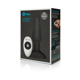 b - Vibe Rimming 2 Rotating and Vibrating Remote Control Plug Black - Royal Sins