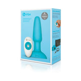 b - Vibe Rimming 2 Rotating and Vibrating Remote Control Plug Teal - Royal Sins