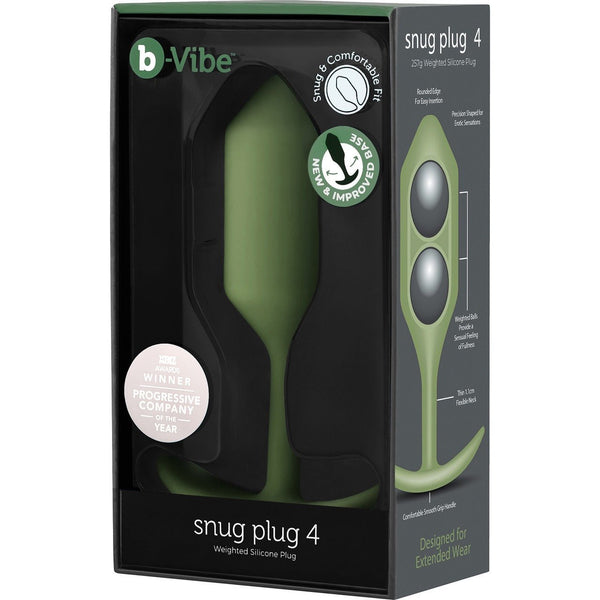 B - Vibe Snug Plug 4 (XL) - Army - Royal Sins