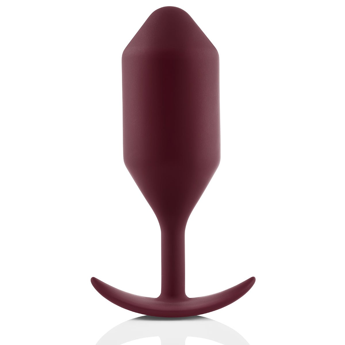 B - Vibe Snug Plug 5 (XXL) - Dark Red - Royal Sins