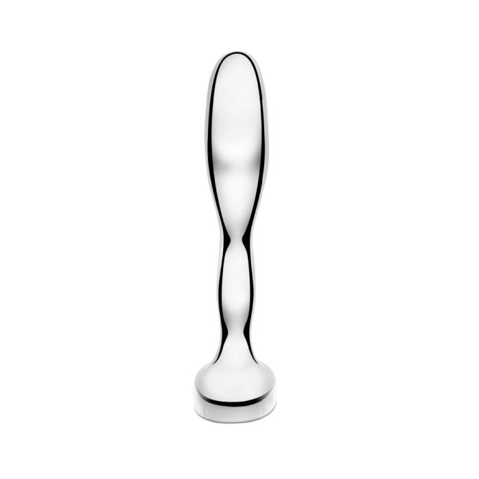 B - Vibe Stainless Steel Prostate Plug - Royal Sins