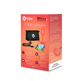 B - Vibe Vibrating Snug Plug 1 (S) - Orange - Royal Sins