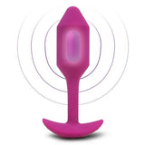 B - Vibe Vibrating Snug Plug 2 (M) - Rose - Royal Sins