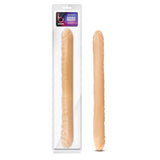B Yours 18 in. Double Dildo Beige - Royal Sins