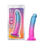 B Yours Beautiful Sky 7 in. Dildo Sunset - Royal Sins