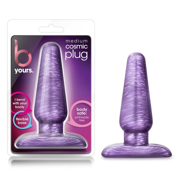 B Yours Cosmic Plug Medium Purple - Royal Sins