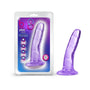 B Yours Plus Hard n' Happy 5 in. Dildo Purple - Royal Sins