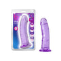 B Yours Plus Roar n' Ride 8 in. Dildo Purple - Royal Sins