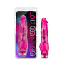 B Yours Vibe 4 Realistic 8 in. Vibrating Dildo Pink - Royal Sins