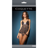 Baby Doll & G String Black/Silver OS Packaging Box - Royal Sins