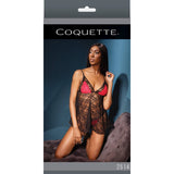 Baby Doll & G - String G - String Blk/Red/Fucia OS Packaging Box - Royal Sins