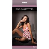 Babydoll And Thong White/Red OS Packaging Box - Royal Sins