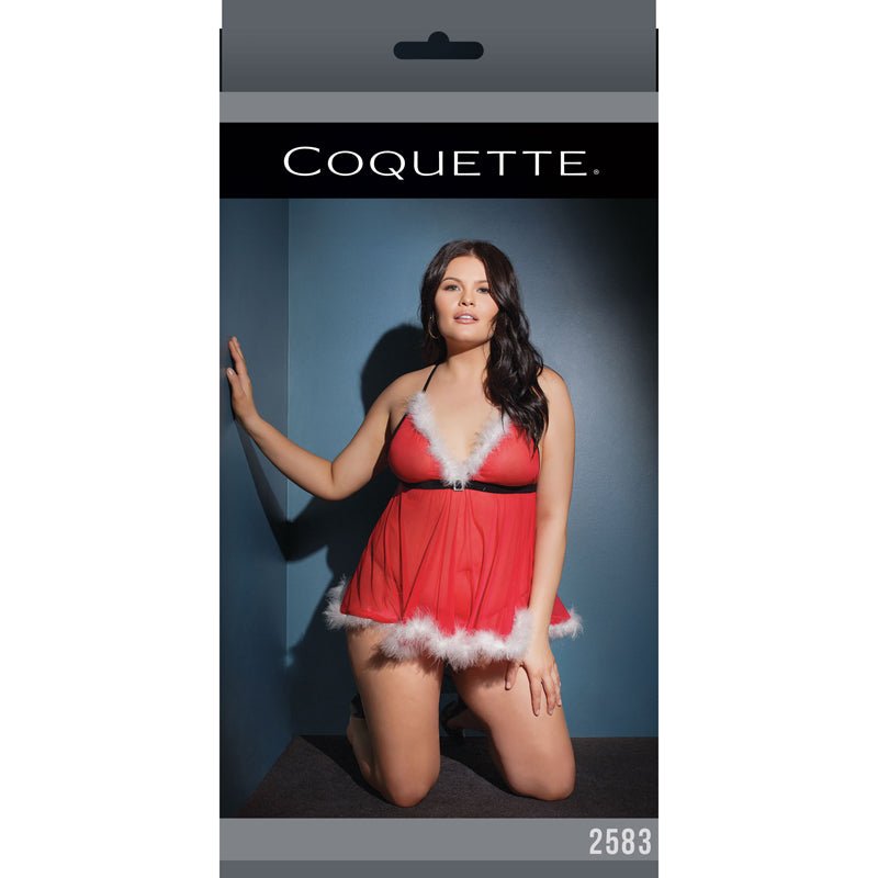 Babydoll & G - String Red/White XL Packaging Box - Royal Sins