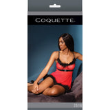 Babydoll Red/Black XL - Royal Sins