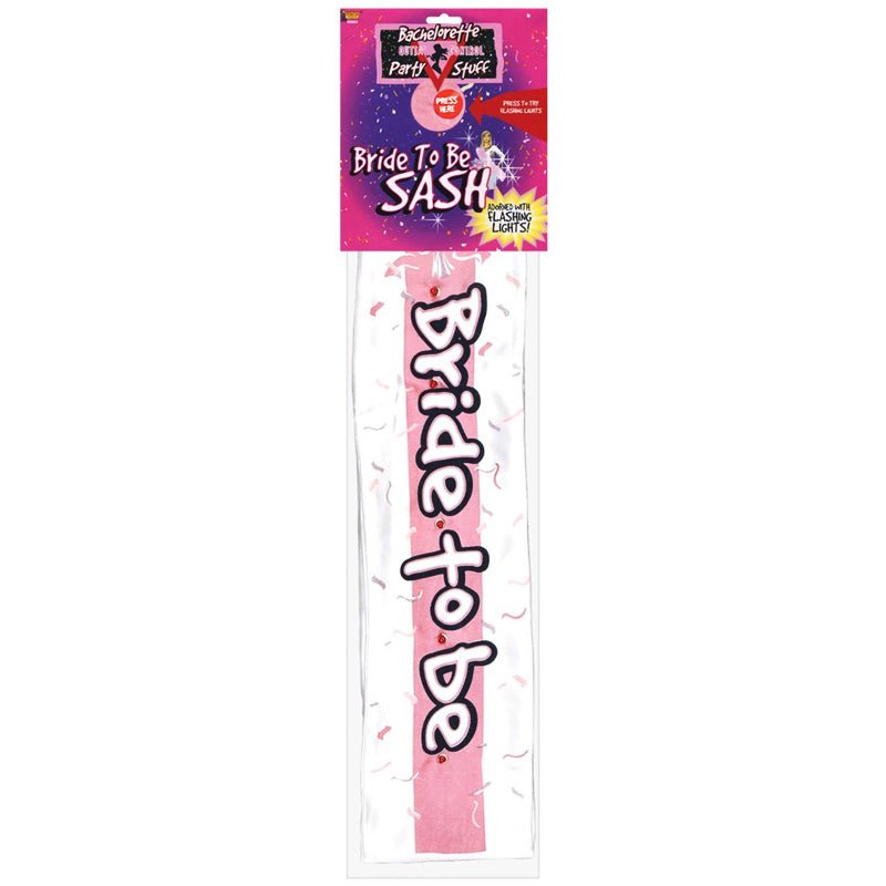 Bachelorette Outta Control Flashing Sash - Royal Sins