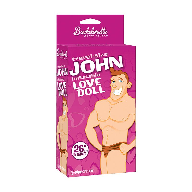 Bachelorette Party Favors Travel - Size John Inflatable Love Doll 26 in. - Royal Sins