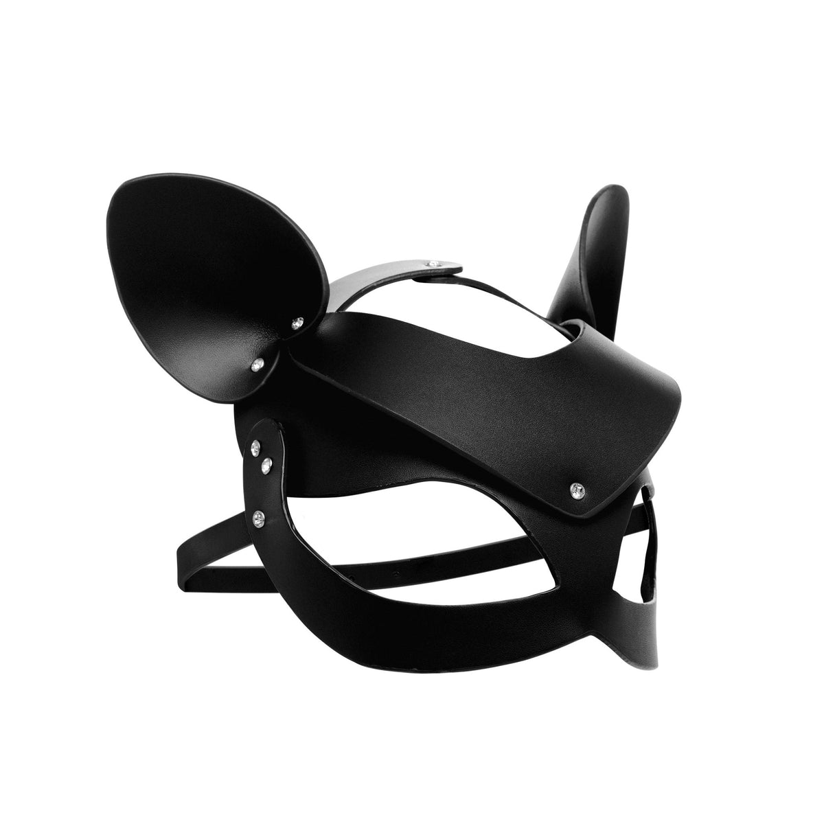 Bad Kitten Leather Cat Mask - Royal Sins