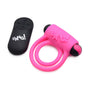 BANG! Silicone Cock Ring &amp; Bullet with Remote Control Pink - Royal Sins