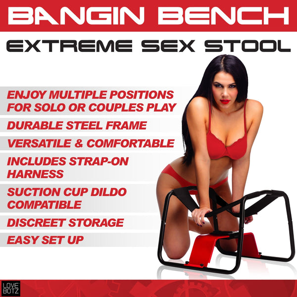 Bangin Bench Extreme Sex Stool - Royal Sins