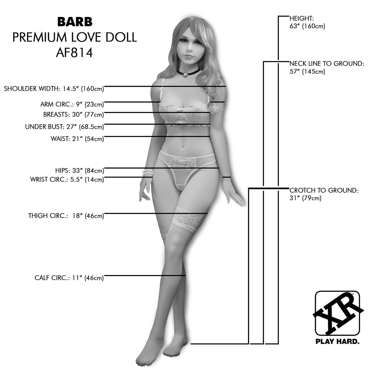 Barb Premium Love Doll - Royal Sins